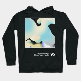 Clouds Taste Metallic / Minimal Style Graphic Artwork Design Hoodie